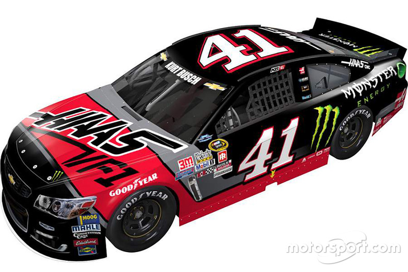 Throwback-Design von Kurt Busch, Stewart-Haas Racing, Chevrolet