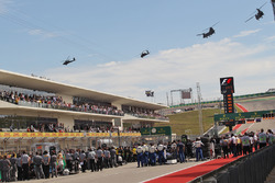 Helikopter over de grid