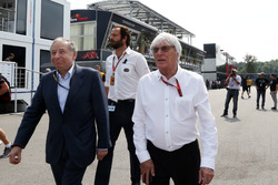 FIA-Präsident Jean Todt mit Bernie Ecclestone