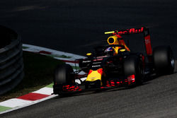 Max Verstappen, Red Bull Racing RB12, avec le Halo