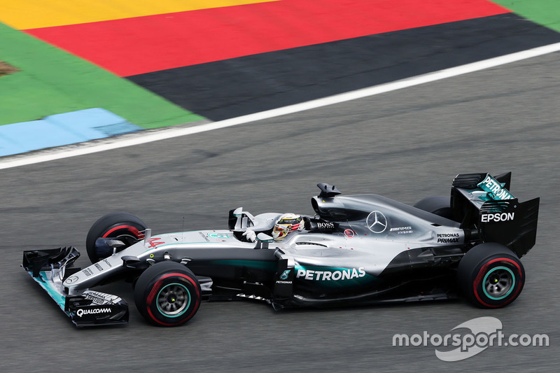Deutschland, Hockenheim: Lewis Hamilton (Mercedes)