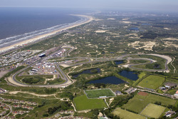 Zandvoort havadan görünüm