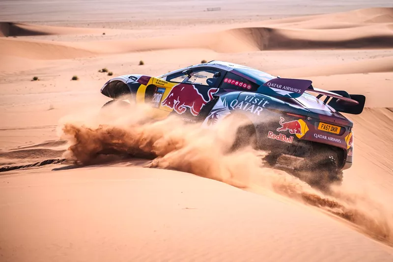 #200 Nasser Racing Prodrive Hunter: Nasser Al-Attiyah, Mathieu Baumel