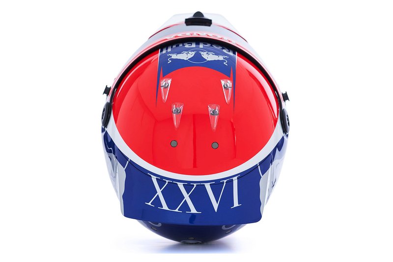 Casco de Daniil Kvyat, Scuderia Toro Rosso