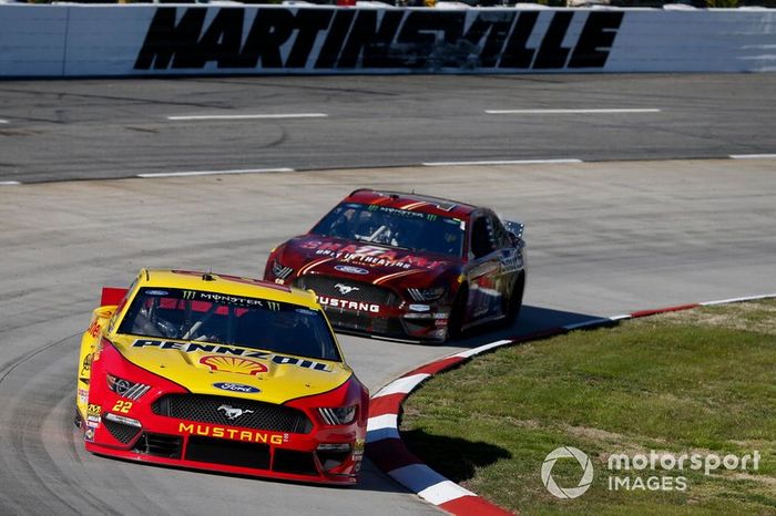 Joey Logano, Team Penske, Ford Mustang Shell Pennzoil