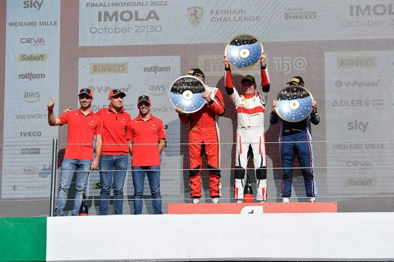 Il podio della Finale Coppa 