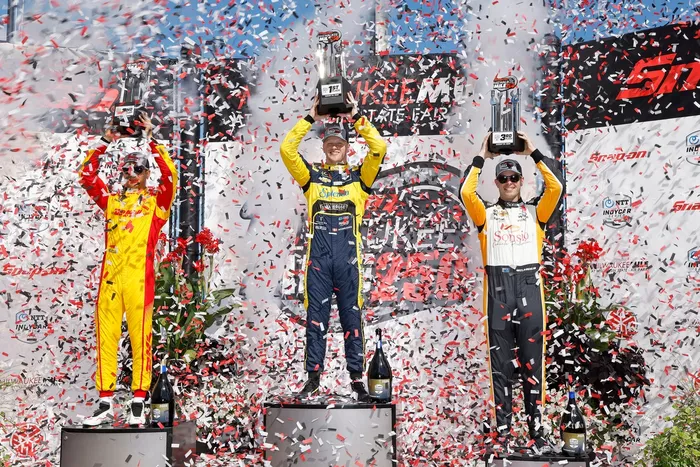 Alex Palou, Chip Ganassi Racing, Christian Rasmussen, Ed Carpenter Racing, Scott McLaughlin, Team Penske