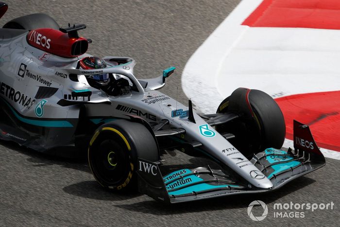 George Russell, Mercedes W13

