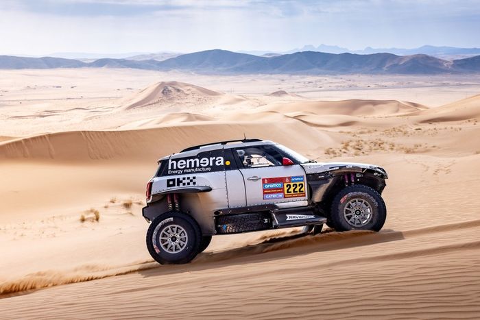 #222 X-Raid Mini JCW Team Mini: Guillaume De Mevius, Mathieu Baumel