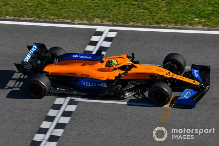 Lando Norris, McLaren MCL35 