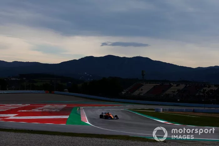Lando Norris, McLaren MCL35 