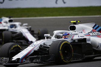 Sergey Sirotkin, Williams FW41, et Lance Stroll, Williams FW41