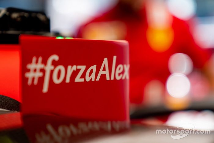 Forza Alex en el Ferrari SF1000