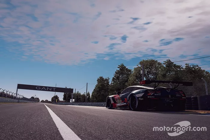 #80 R8G Esports Team Corvette C7.R: Daniel Juncadella, Mathias Beche, Erhan Jajovski, Risto Kappet