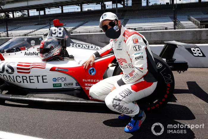  Marco Andretti, Andretti Herta with Marco & Curb-Agajanian Honda conquista la pole