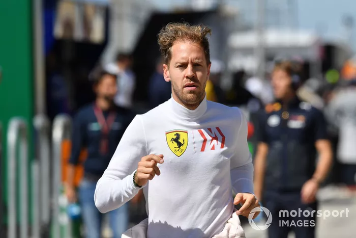 Sebastian Vettel, Ferrari corre