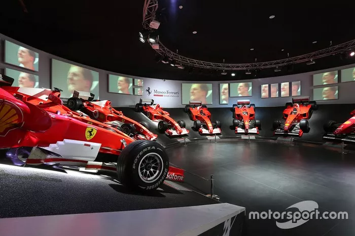 La exposición 'Michael 50' en el Museo Ferrari en Maranello
