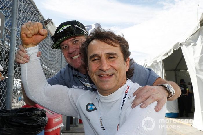 Jimmy Vasser y Alex Zanardi