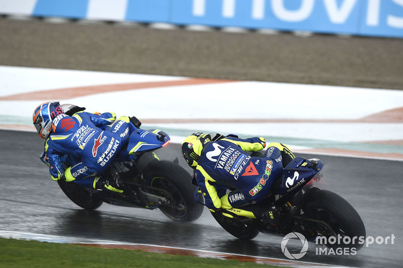 Valentino Rossi, Álex Rins