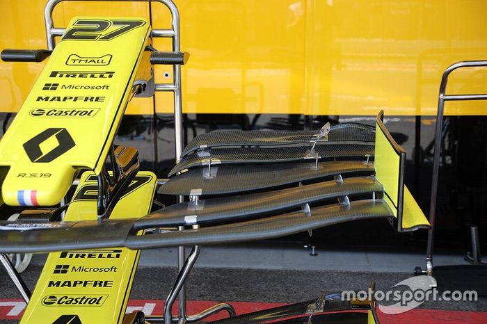 Detalle técnico del Renault F1 Team