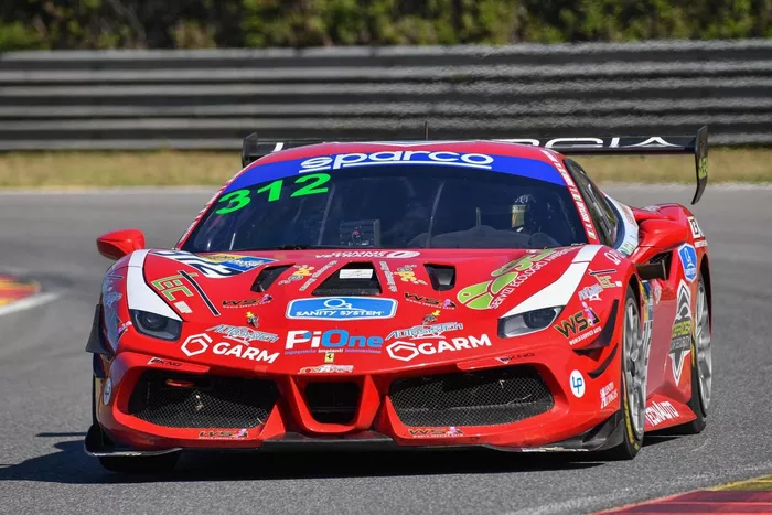 #312 Best Lap, Ferrari 488 Challenge Evo: Eliseo Donno, Nicholas Risitano, Manuel Menichini