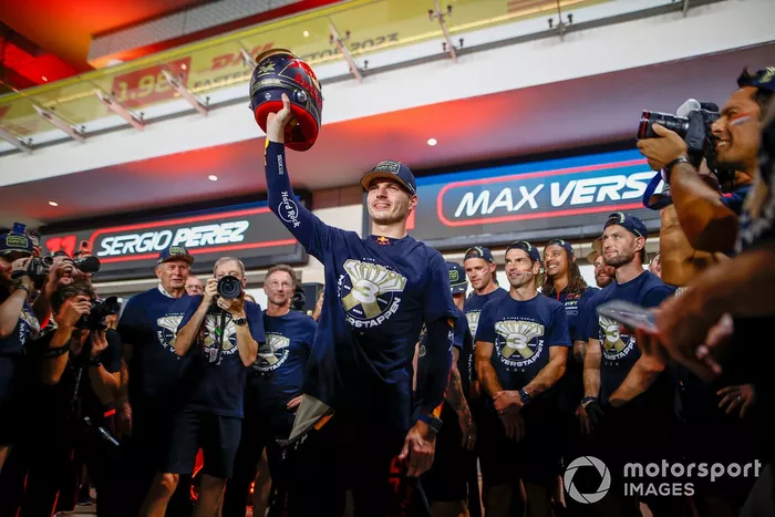 Les festivités du troisième titre mondial de Max Verstappen