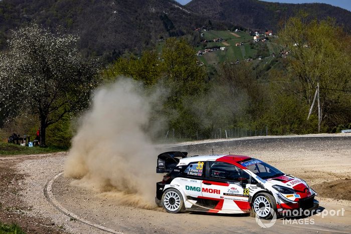 Elfyn Evans, Scott Martin, Toyota Gazoo Racing WRT Toyota Yaris WRC