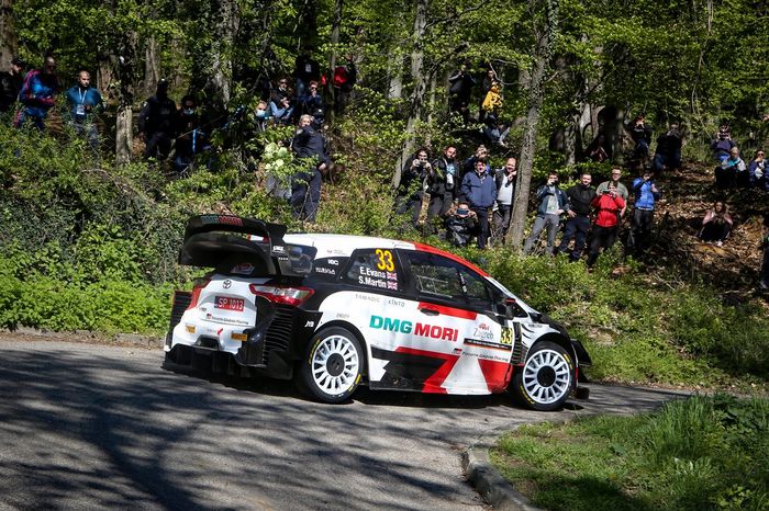 Elfyn Evans, Scott Martin, Toyota Gazoo Racing WRT Toyota Yaris WRC