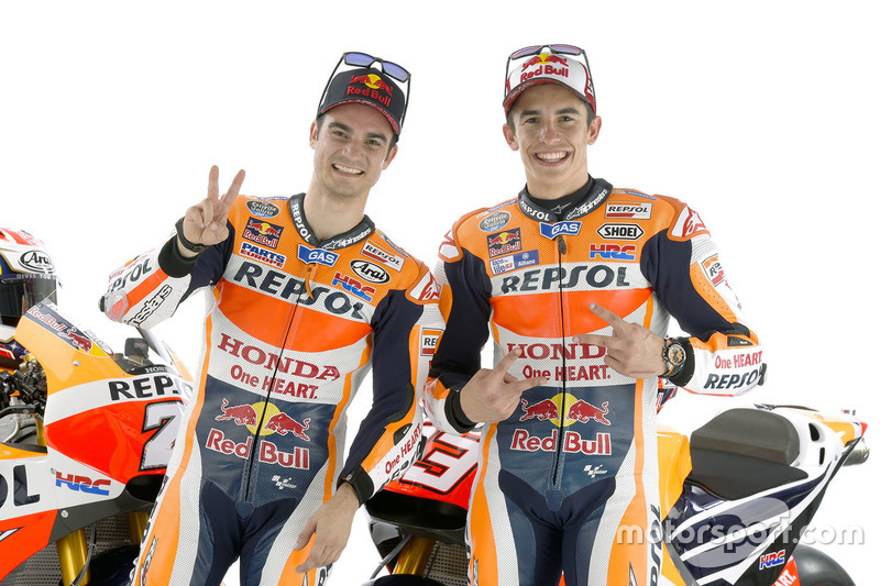 Marc Marquez, Repsol Honda Team and Dani Pedrosa, Repsol Honda Team