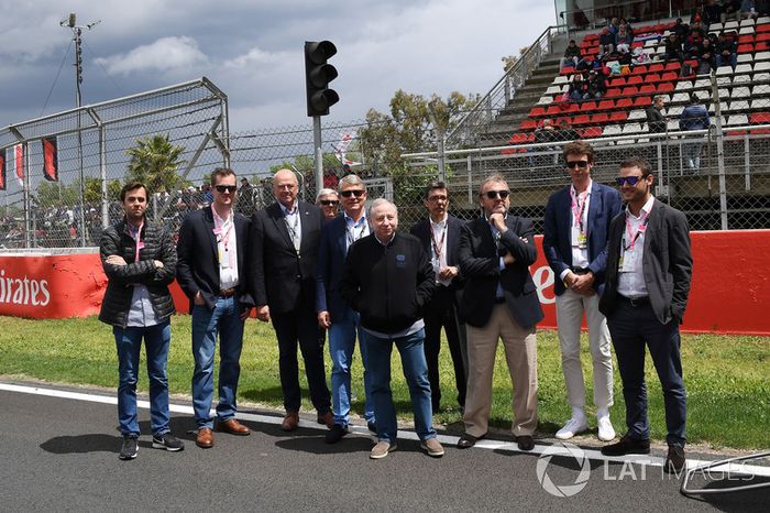 Jean Todt, FIA President on the grid