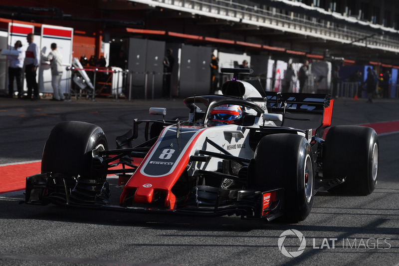 Romain Grosjean, Haas F1 Team VF-18