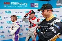Sam Bird, DS Virgin Racing, Maro Engel, Venturi Formula E Team, Andre Lotterer, Techeetah, nel media pen