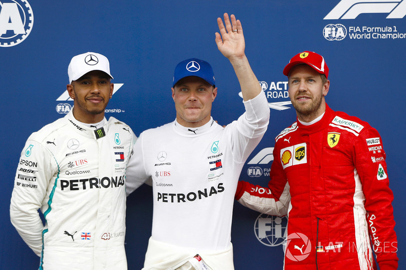 Valtteri Bottas, Mercedes AMG F1, Lewis Hamilton, Mercedes AMG F1, Sebastian Vettel, Ferrari