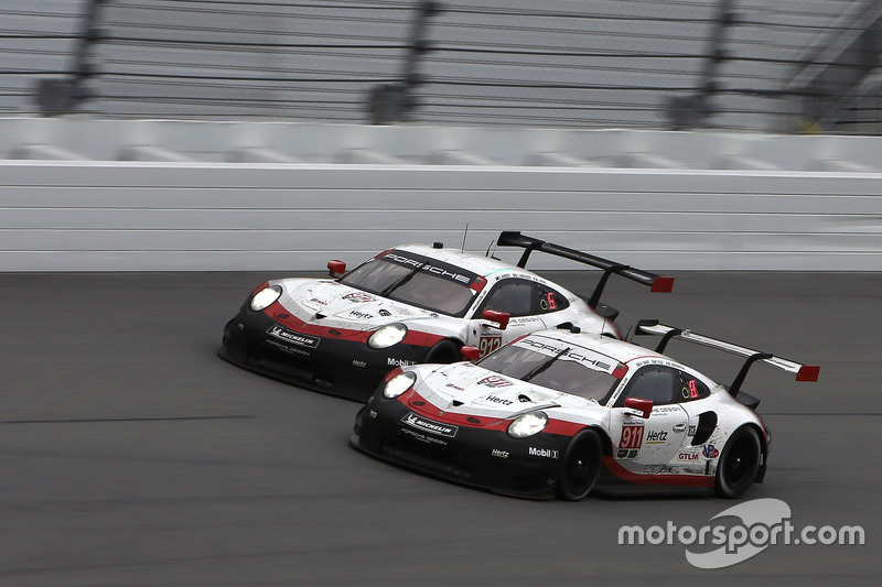 #911 Porsche Team North America Porsche 911 RSR: Patrick Pilet, Nick Tandy, Frederic Makowiecki, #91