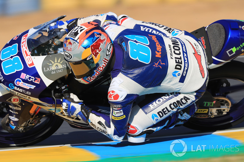 Moto3 Prancis: Kualifikasi 1, gagal finis