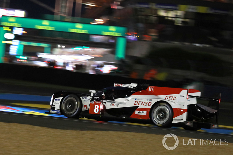 #8 Toyota Gazoo Racing Toyota TS050: Sébastien Buemi, Kazuki Nakajima, Fernando Alonso