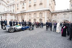 Ferenc pápa, Alejandro Agag, CEO, Formula E