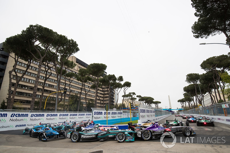 Alex Lynn, DS Virgin Racing, Nelson Piquet Jr., Jaguar Racing, Nick Heidfeld, Mahindra Racing