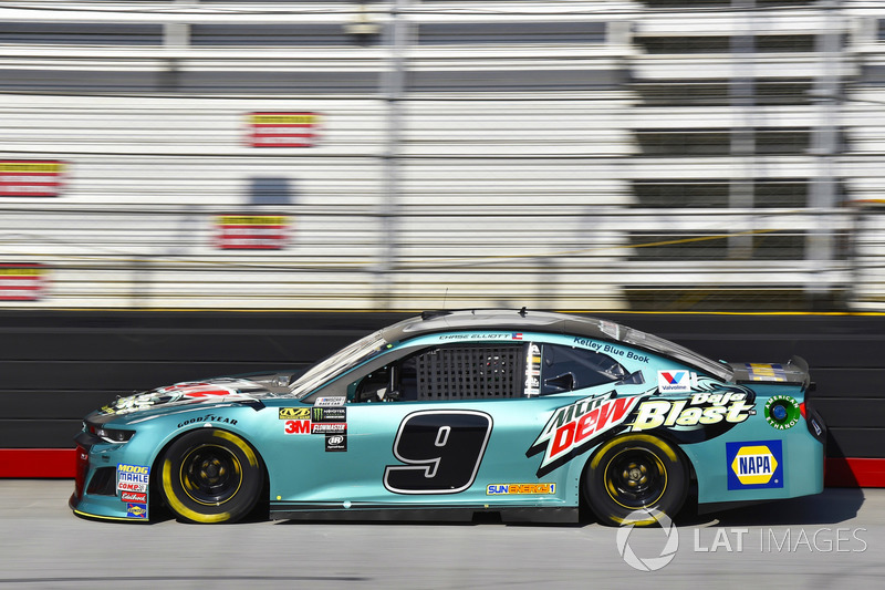 Chase Elliott, Hendrick Motorsports, Chevrolet Camaro Mountain Dew Baja Blast