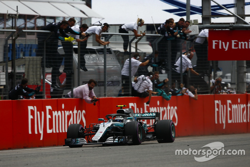 Segundo lugar Valtteri Bottas, Mercedes AMG F1