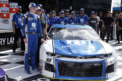 Polesitter Alex Bowman, Hendrick Motorsports, Nationwide Chevrolet Camaro