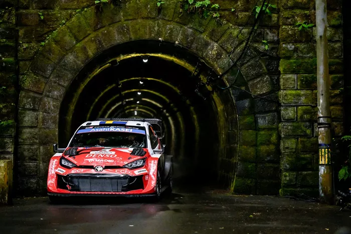 Oliver Solberg, Elliott Edmondson, Toyota Gazoo Racing WRT Toyota GR Yaris Rally1