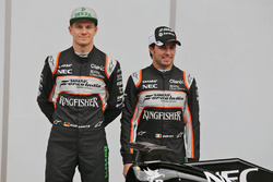 Sergio Perez, Sahara Force India F1, Alfonso Celis Jr., Sahara Force India F1 en Nico Hulkenberg, Sa