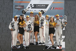 Podium: #6 Acura Team Penske Acura DPi, P: Dane Cameron, Juan Pablo Montoya, #7 Acura Team Penske Acura DPi, P: Helio Castroneves, Ricky Taylor, #77 Mazda Team Joest Mazda DPi, P: Oliver Jarvis, Tristan Nunez, podium