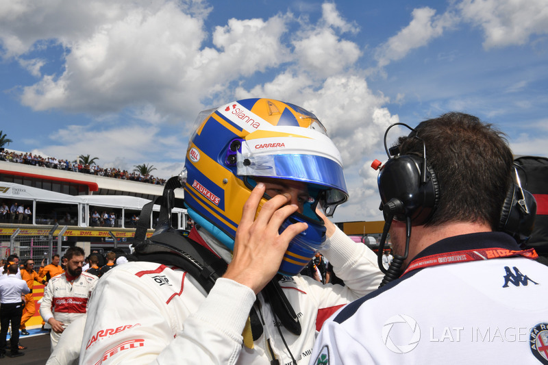 Marcus Ericsson, Sauber on the grid