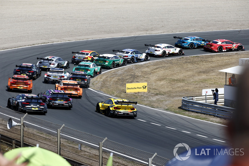 Рестарт, Рене Раст, Audi Sport Team Rosberg, Audi RS 5 DTM, попереду