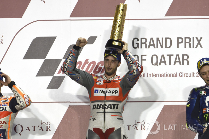 Ganador, Andrea Dovizioso, Ducati Team