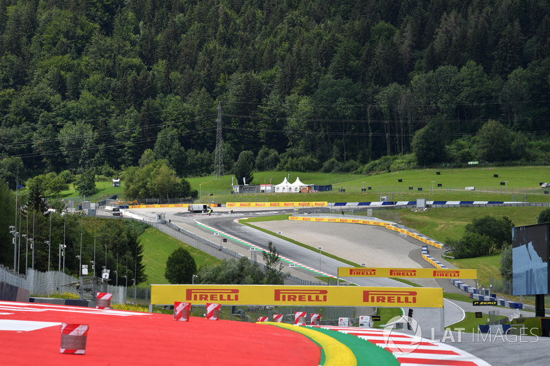 Dettaglio della pista del Red Bull Ring