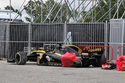 El auto de Nico Hulkenberg, Renault Sport F1 Team R.S. 18