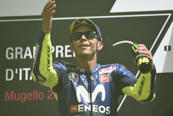 Podium: derde Valentino Rossi, Yamaha Factory Racing